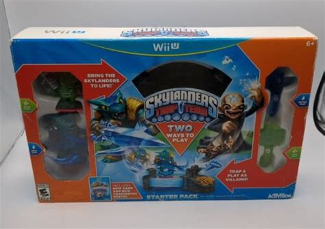 Skylanders Trap Team Starter Pack Wii U 2014 Open Box 885225890502