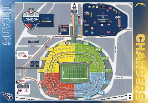 Wembley Stadium Pink Car Park Map