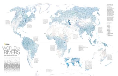 World of rivers: a new mapping of every river system, by Natgeo : r/MapPorn