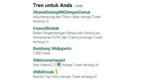 Tagar Kawal Sidang MK Dengan Damai Jadi Trending Di Twitter