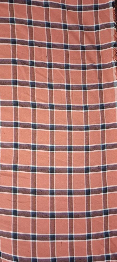 Polyester Cotton PolyCotton Fabric Check Stripes At Rs 70 Meter In Salem