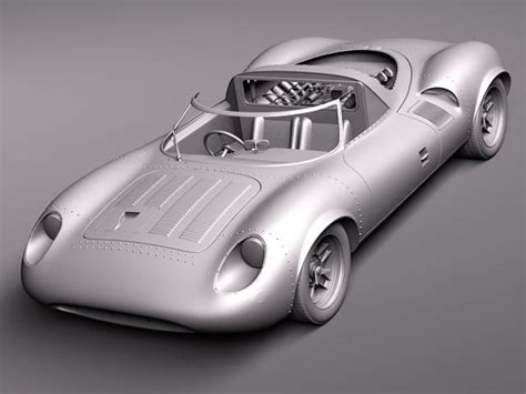 Jaguar XJ13 1966 3D模型 99 c4d lwo obj max fbx 3ds Free3D