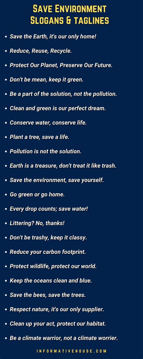 Save the Planet with These 199+ Save Environment Slogans! | Save ...