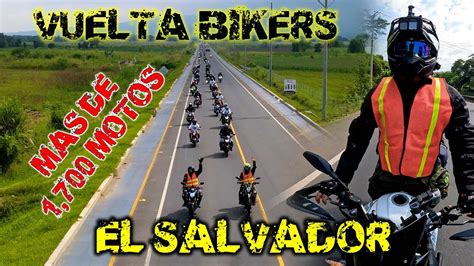 Caravana de motos MÁS GRANDE de El Salvador Vuelta Bikers 2022 YouTube