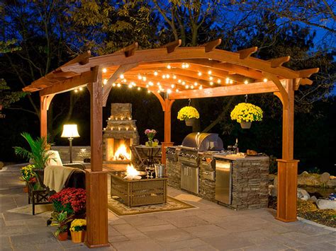 Outdoor Kitchen Cover Ideas