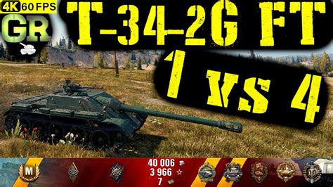 World Of Tanks T 34 2G FT Replay 9 Kills 3 4K DMG Patch 1 4 1 YouTube