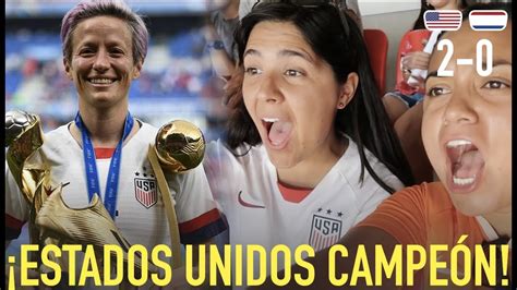 Estados Unidos CampeÓn De La Copa Del Mundo Femenina Desde Francia