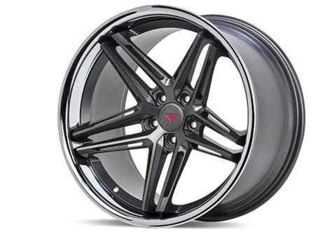 Ferrada Cm1 Matte Graphite Chrome Lip Wheels Premiumfelgi