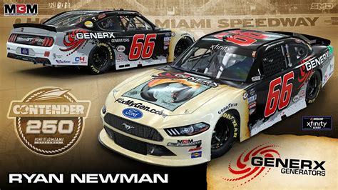 Ryan Newman Joins Mbm For Homestead Nascar Xfinity Race