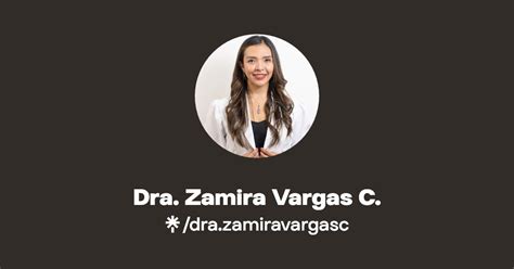 Dra Zamira Vargas C Instagram Facebook TikTok Linktree