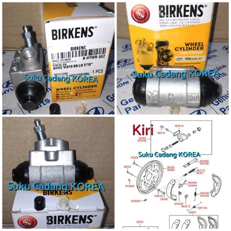 Jual Master Rem Roda Belakang Kiri Rear Brake Wheel Cylinder Hyundai