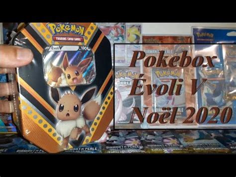 OUVERTURE POKEBOX ÉVOLI V NOËL 2020 YouTube