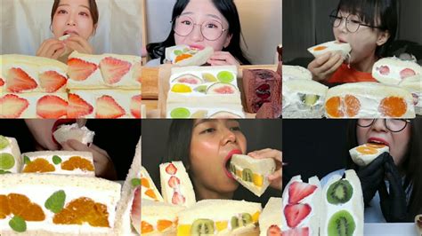 Fruits Sando Sandwiches Mukbang YouTube