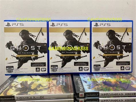 《今日快閃價》（中古二手）ps5遊戲 對馬戰鬼 導演剪輯版 Ghost Of Tsushima Directors Cut 港版中英文版