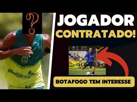 BOTAFOGO CONTRATA MEIA ATACANTE PEDIDO POR LUÍS CASTRO ATACANTE DO