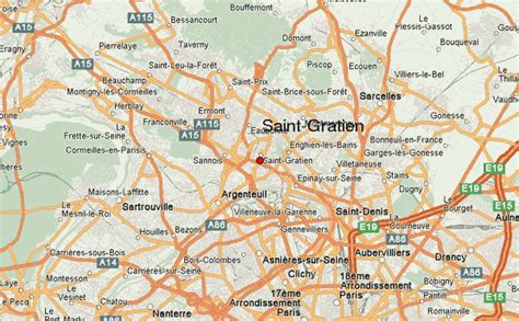 Saint Gratien Tourist Guide France Map Plans And Maps Of Saint Gratien