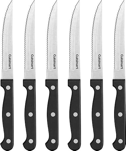 Cuisinart C77tr 6psk Triple Rivet Collection 6 Piece Steak Knife Set