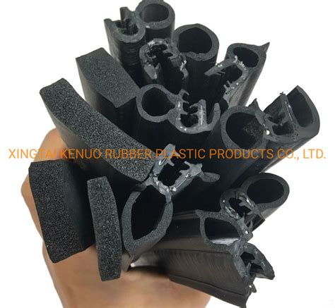 Extrusion Weatherstrip Epdm Profile Rubber Gasket Sealing Strip For