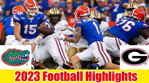 Florida Gators vs Georgia GAME HIGHLIGHTS HD | NCAAF Week 9 | College Football 2023-24 - YouTube