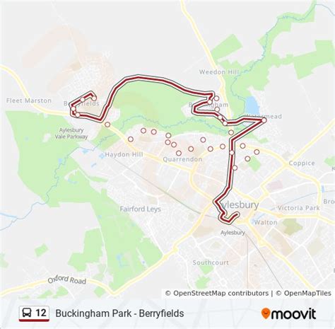 Route Schedules Stops Maps Aylesbury Updated