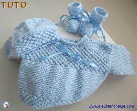 Tuto tricot bebe modèle layette bb à tricoter