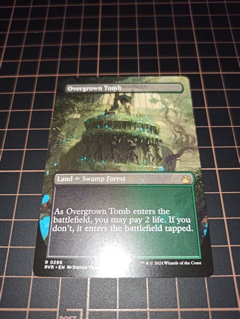 Overgrown Tomb Borderless Ravnica Remastered