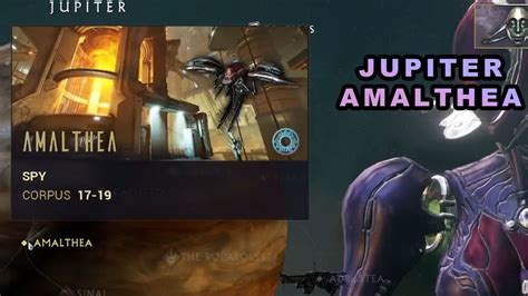 Jupiter Amalthea Spy Mission Warframe Youtube