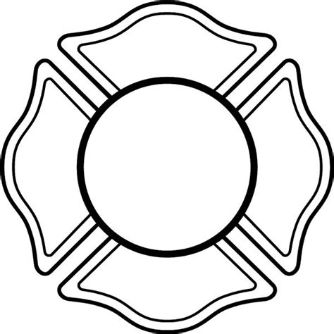 Firefighter black and white fire department logo clip art - WikiClipArt