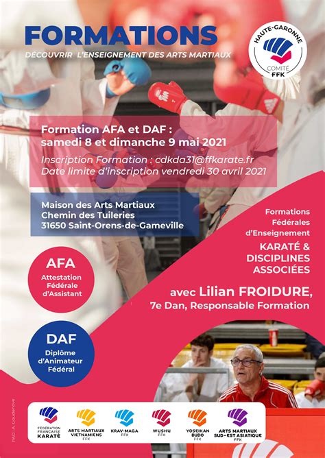 Formation AFA et DAF Comité Départemental de la Haute Garonne de