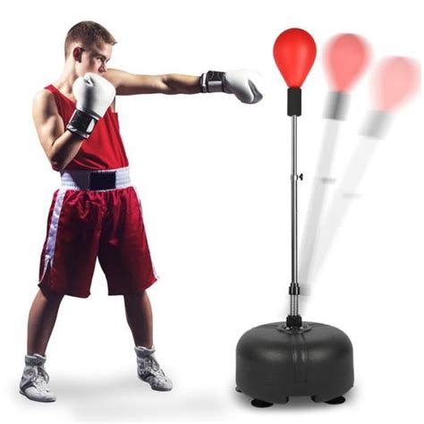 Dripex Punching Ball Sur Pied Cm Sac De Frappe Boxe Hauteur