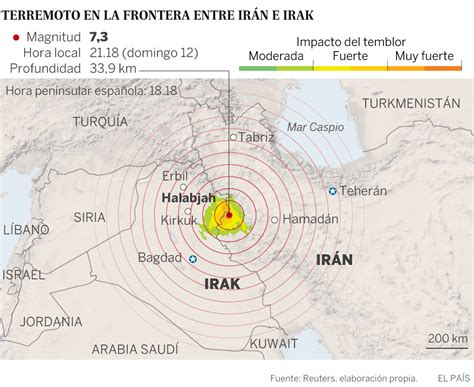 Notclavedigital Un Terremoto De Magnitud 7 3 Sacude La Frontera Entre