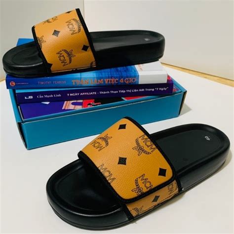 DÉP QUAI NGANG XÉ DÁN M C M MẪU DÉP HOT trend DÉP NAM BOY PHỐ HÀNG HOT MỚI NHẤT 2024 ĐỦ SIZE TỪ