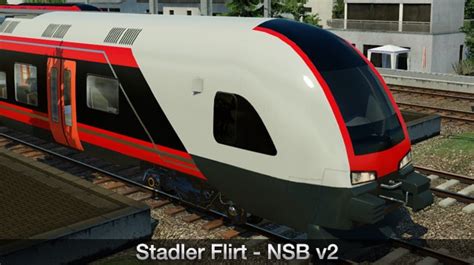 Stadler Flirt NSB Transport Fever Community