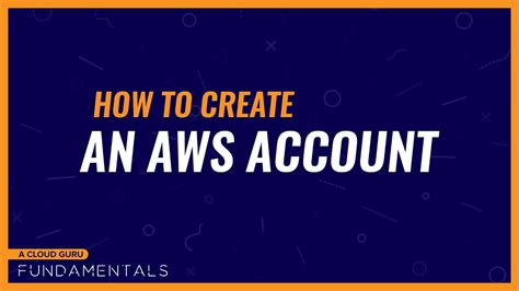 How To Create An Aws Account Youtube