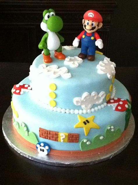 Super Mario Bros. - Decorated Cake by april0408 - CakesDecor