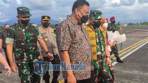 Gubernur Olly Dondokambey Bersyukur Kasad Jenderal Tni Dudung