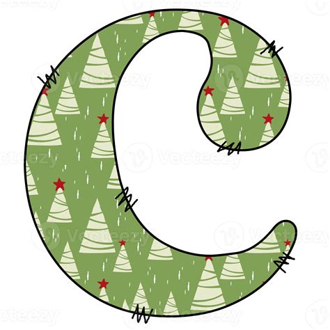 Christmas Alphabet Design 15162965 Png