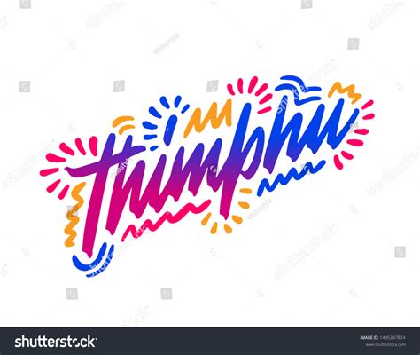 Thimphu Handwritten City Namemodern Calligraphy Hand Stock Vector