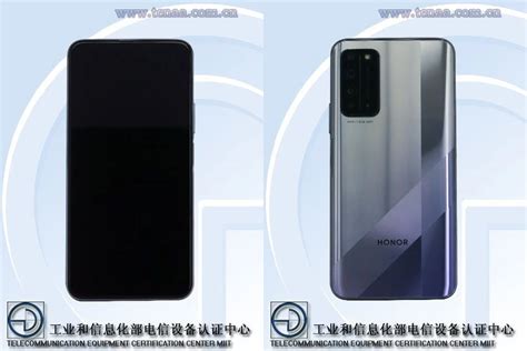 Honor X10 5G Renders Specifications Revealed By TENAA Listing