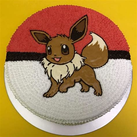 Eevee Birthday Cake