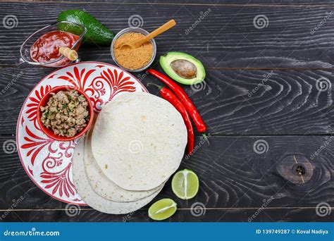 Cocinando Para El Quesadilla Fresco Sano Tacos Buritto Fajitas