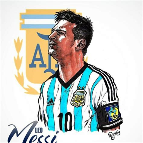 Pin De Eddy Bakker En Leo Messi Dibujos De Futbol Futbol