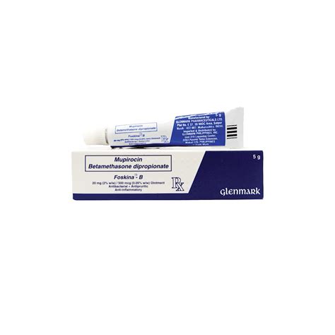 Mypharma Foskina B Ointment 20 Mg 500 Mcg Per G X 5 G