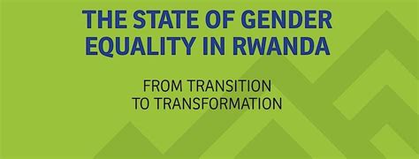 Previewing The Inside Of The State Of Gender Equality In Rwanda Booklet