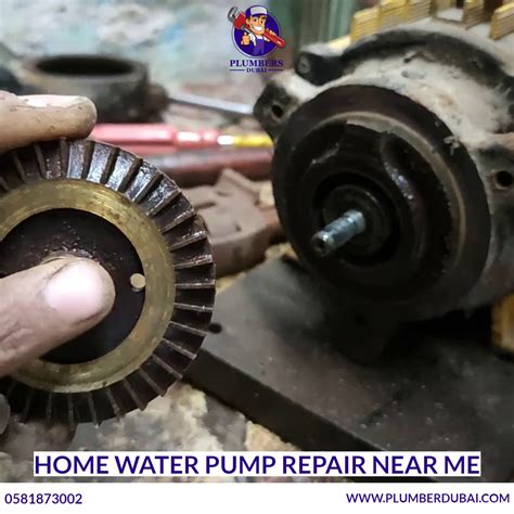 Water pump repair cost - 0581873002 - Plumber Dubai - 24/7