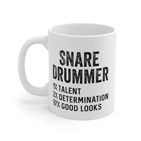 Snare Drum Gifts Snare Drum Coffee Mug Snare Drum Cup Snare Etsy