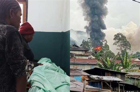 Pendukung Caleg Bentrok Di Puncak Jaya Seorang Tewas 3 Honai Dan 8