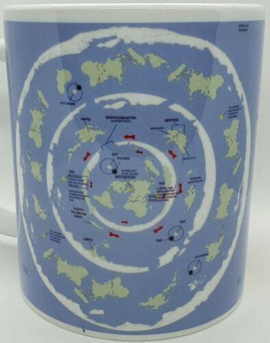 Arctic Continent Gerardus Mercator Land Beyond Ice Wall Map Mug