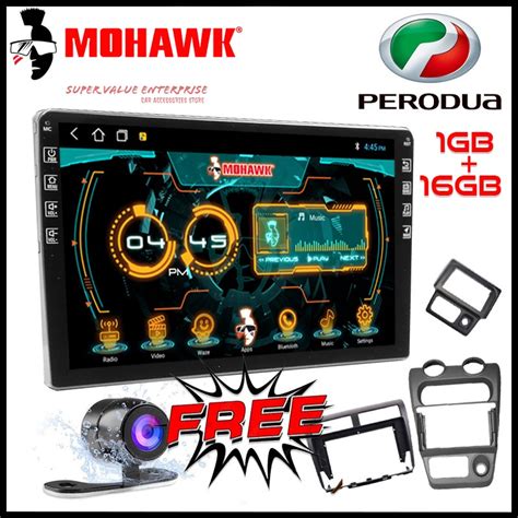 Mohawk Perodua Android Player Free Casing Reverse Cam Wireless