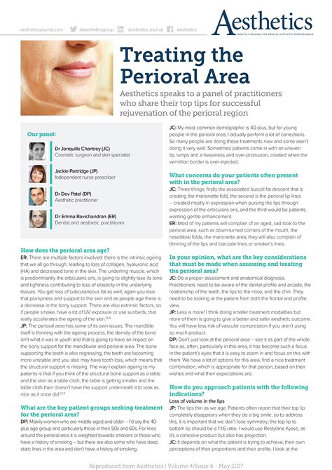 Treating the Perioral Area by Emma Ravichandran - Aesthetic Training ...